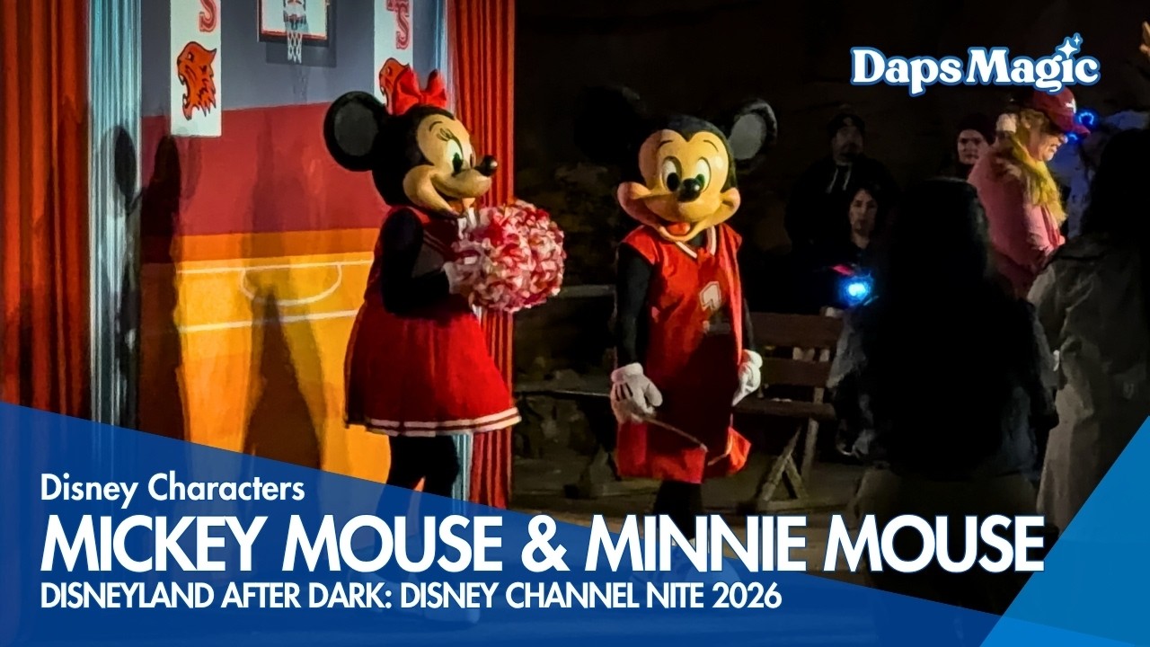 Mickey Mouse & Minnie Mouse | Disneyland After Dark: Disney Channel Nite 2026 4K