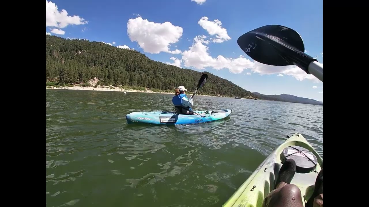 Big Bear Lake Kayaking 29 Jun 22 YouTube