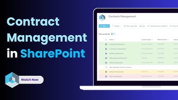 Transform Your Contracts Management with SharePoint!