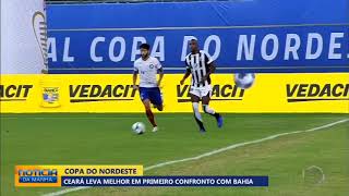 Ceará leva melhor em primeiro confronto com Bahia