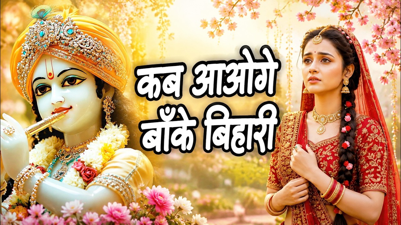 Obejrzyj Kab Aaoge Banke Bihari | New Krishna Bhakti Song | Banke Bihari Bhajans | New Hindi Bhajans 2026 w YouTube Obejrzyj Kab Aaoge Banke Bihari | New Krishna Bhakti Song | Banke Bihari Bhajans | New Hindi Bhajans 2026 w YouTube