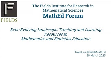 March 2025 MathEd Forum: The Current Role of a Traditional Textbook in a Modern Secondary Classroom