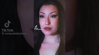 michala TikTok morticia cosplay