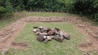 Primitive Technology: Stone House Part 01