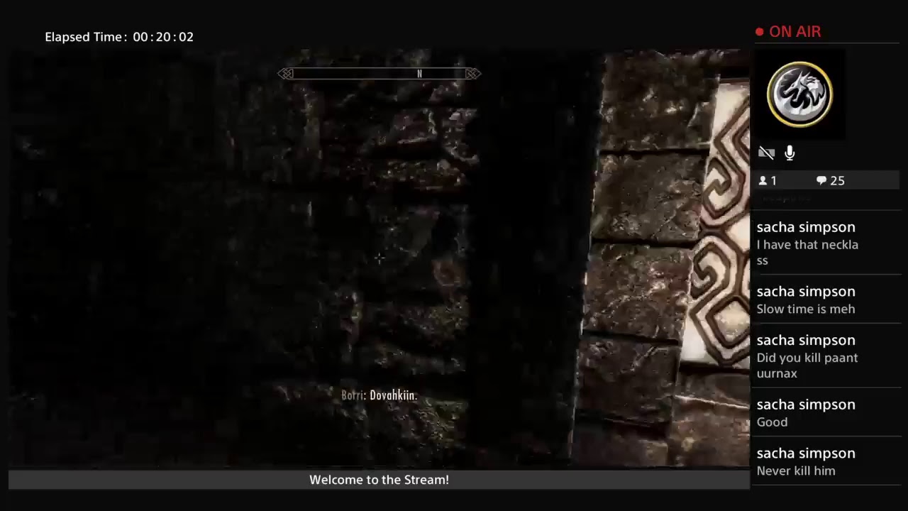 Skyrim with Jason - Dark Elf Mage Part 35 - WORDS OF POWER (Stream Crash)