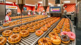 How Dunkin Donuts Are Made