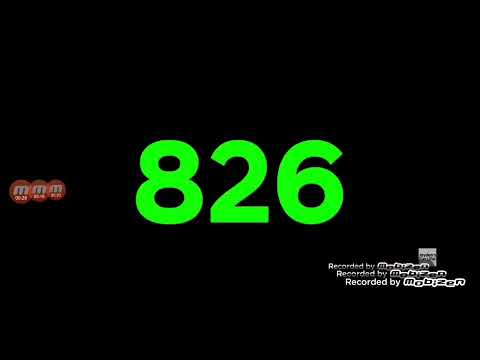 challenge countdown from 1100