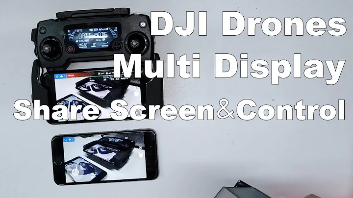 Share Screen and Controls of DJI Drones  - Mesh Lite
