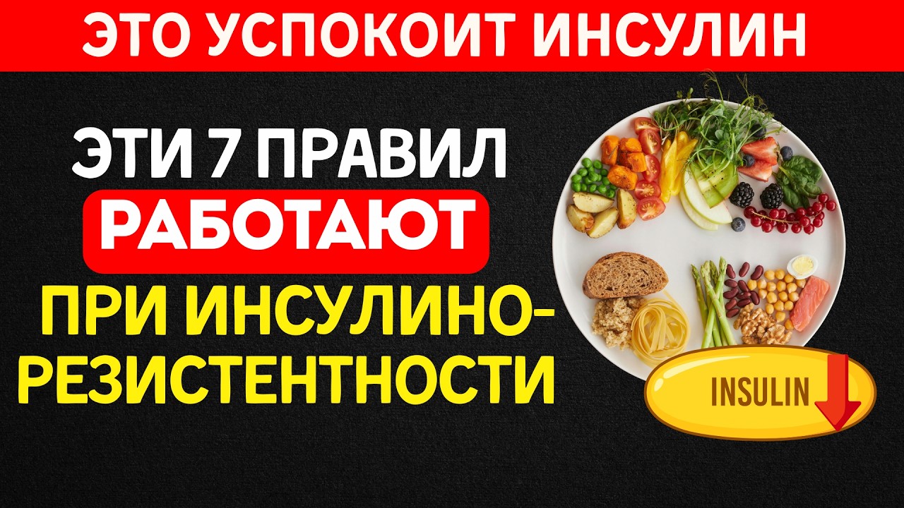Инсулинорезистентность — 7 правил которые реально работают