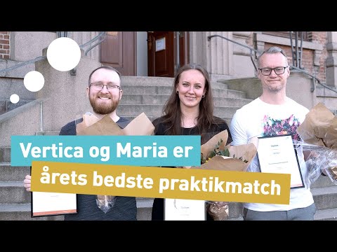 Vertica vinder årets praktikpris 2022