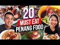 20 Best Food in Penang | Penang Street Food | Things to Eat in Penang