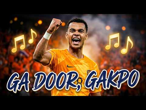 ♫ CODY GAKPO "Maak 'm Raak" | Oranje Word Cup 2026 Anthem