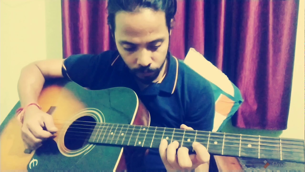 Hum Bewafa hargiz na the Guitar tabs tutorial YouTube