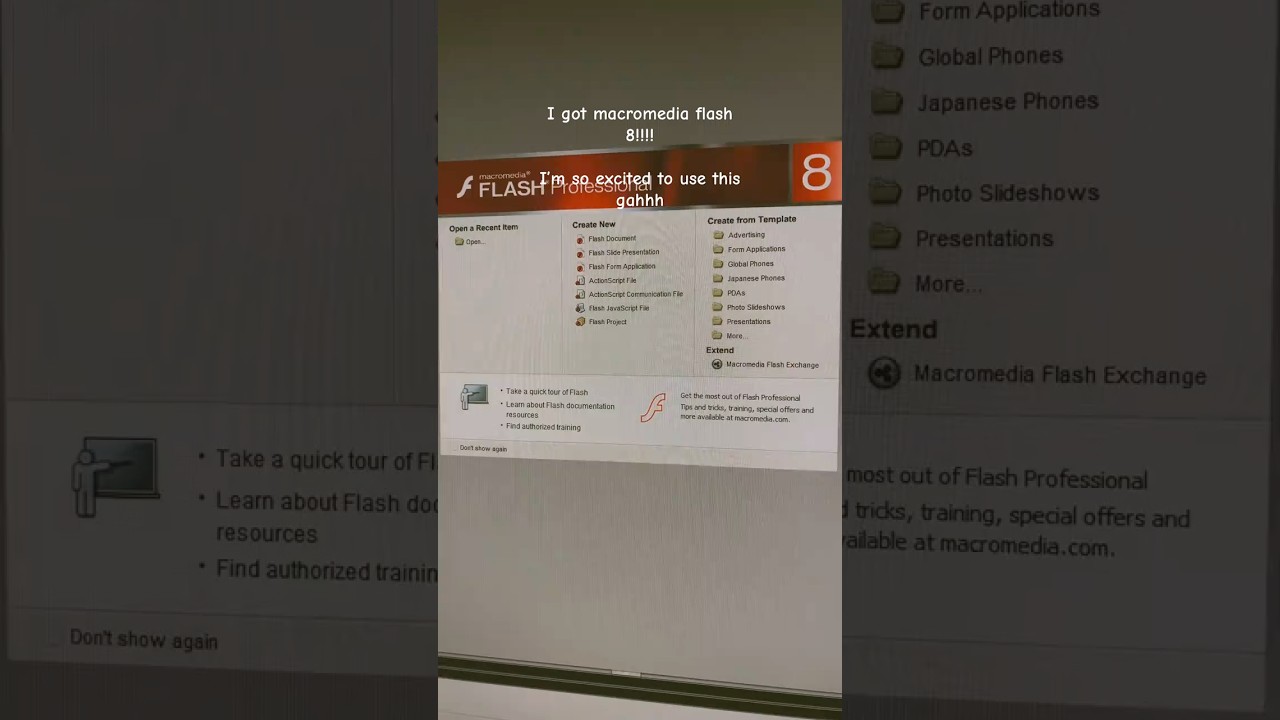 I’m loving flash 8 so far!! I’m still getting used to it, but it’s really fun to mess around with.