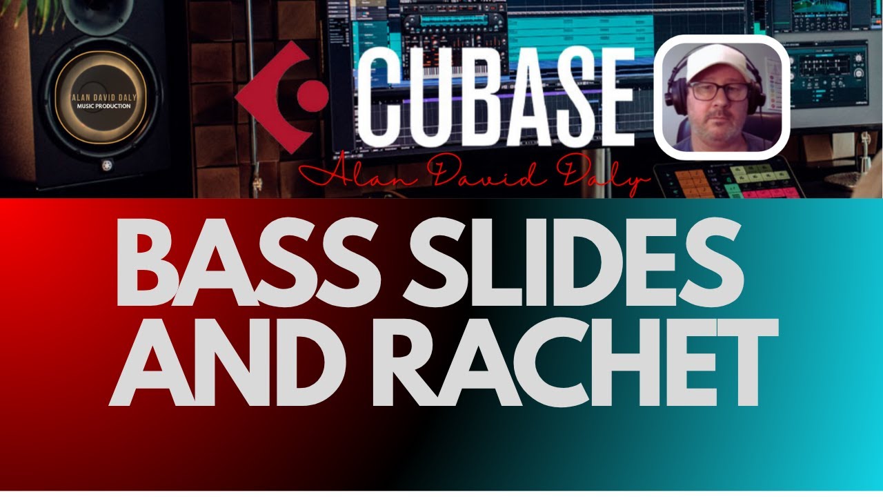 CUBASE- MAKE BASS SLIDES AND RACHET - YouTube