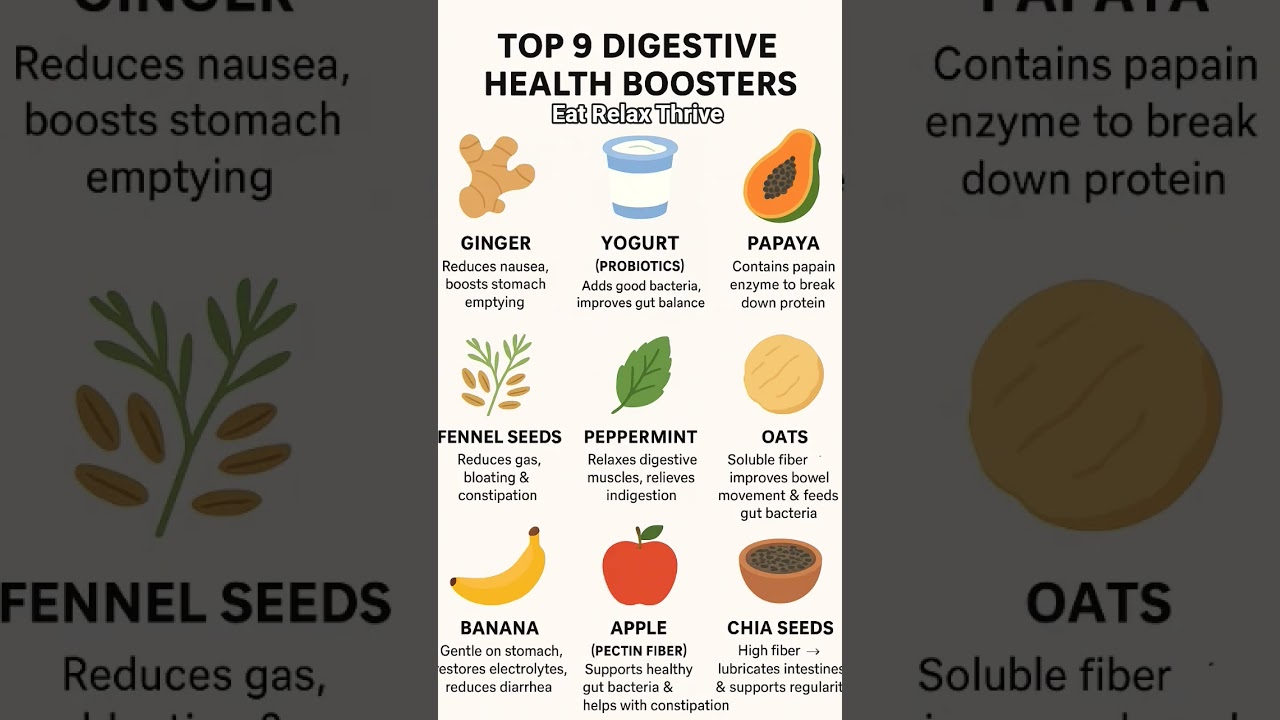 foods that boost digestive health 