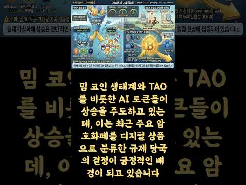 3월26일 비트코인 저항 돌파 도전하는 비트코인... 규제 불확실성 해소와 밈 코인 열풍