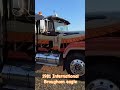 video by Matt Ellenberger at 2025 Chrome & Smoke show Osmond NE #internationaltrucks #broughameagle