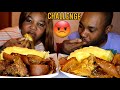 Pounded Yam And Ogbono Soup Eating CHALLENGE | NIGERIAN FOOD EATING COMPETITION |  Challenge (Ep-02)