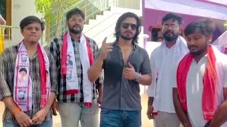 Actor Nikhil Siddhartha Campaigning For Janasena In Chirala | Manastars