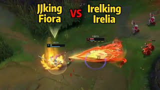 JJKING FIORA VS IRELKING IRELIA! *INTENSE 1V1 DUEL*