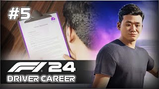 I SIGNED MY FIRST F1 CONTRACT! (F1 24 Driver Career - Part 5 - Bahrain GP)