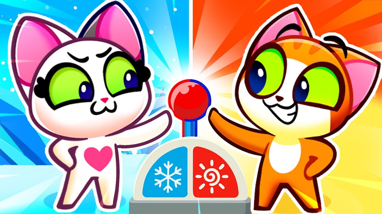 Hot VS Cold Challenge | Kids Turn Into Superheroes | Fun Educational Stories | Purr-Purr Stories