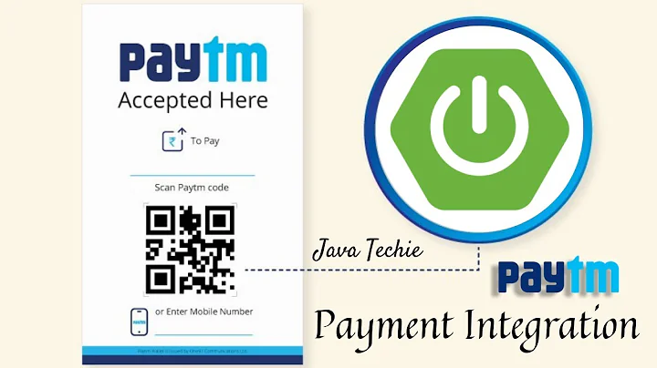 Spring Boot Payment Integration With Paytm | Live Example | Java Techie
