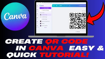 How To Create QR Code in Canva - Easy & Quick Tutorial!