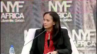 Entrevista de Isabel dos Santos no New York Forum Africa I
