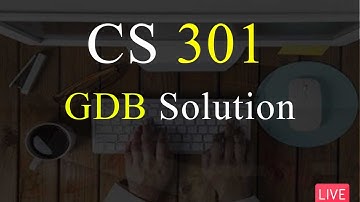 CS301 | GDB Solution Spring 2022 | VU Mentor #gdbsolution #cs301