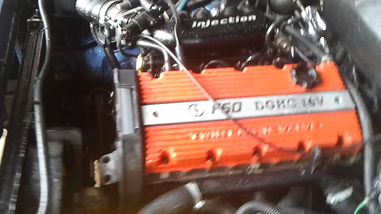 Polonez 1.8 16V DOHC praca silnika YouTube