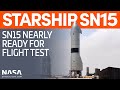 Starship SN15 Waiting for Flight Test | SpaceX Boca Chica