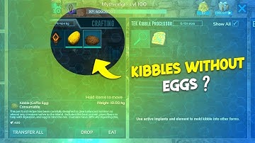 How to make Griffin Kibbles without eggs ? | Tek Kibble Processor | Free Kibbles | Ark Mobile Hindi