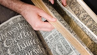 Ubc Library Acquires Copy Of The Kelmscott Chaucer