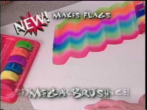 Rainbow Art TV Commercial Retro 