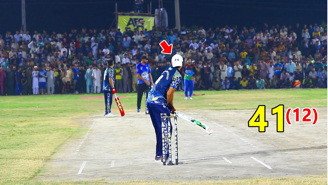 Need 41 Runs From 12 Ball Best Final Match In Cricket History Ever ...