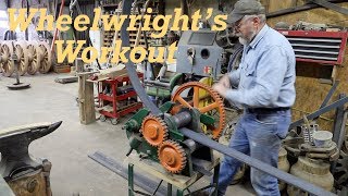 The Wheelwright's Gym, Rolling Tires on Spanish Cannons #8 | Engels Coach Shop
