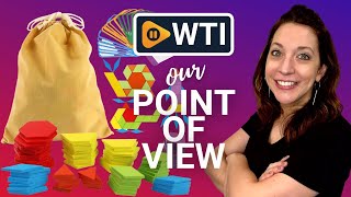 LOVESTOWN Wooden Pattern Blocks Set | Our Point Of View