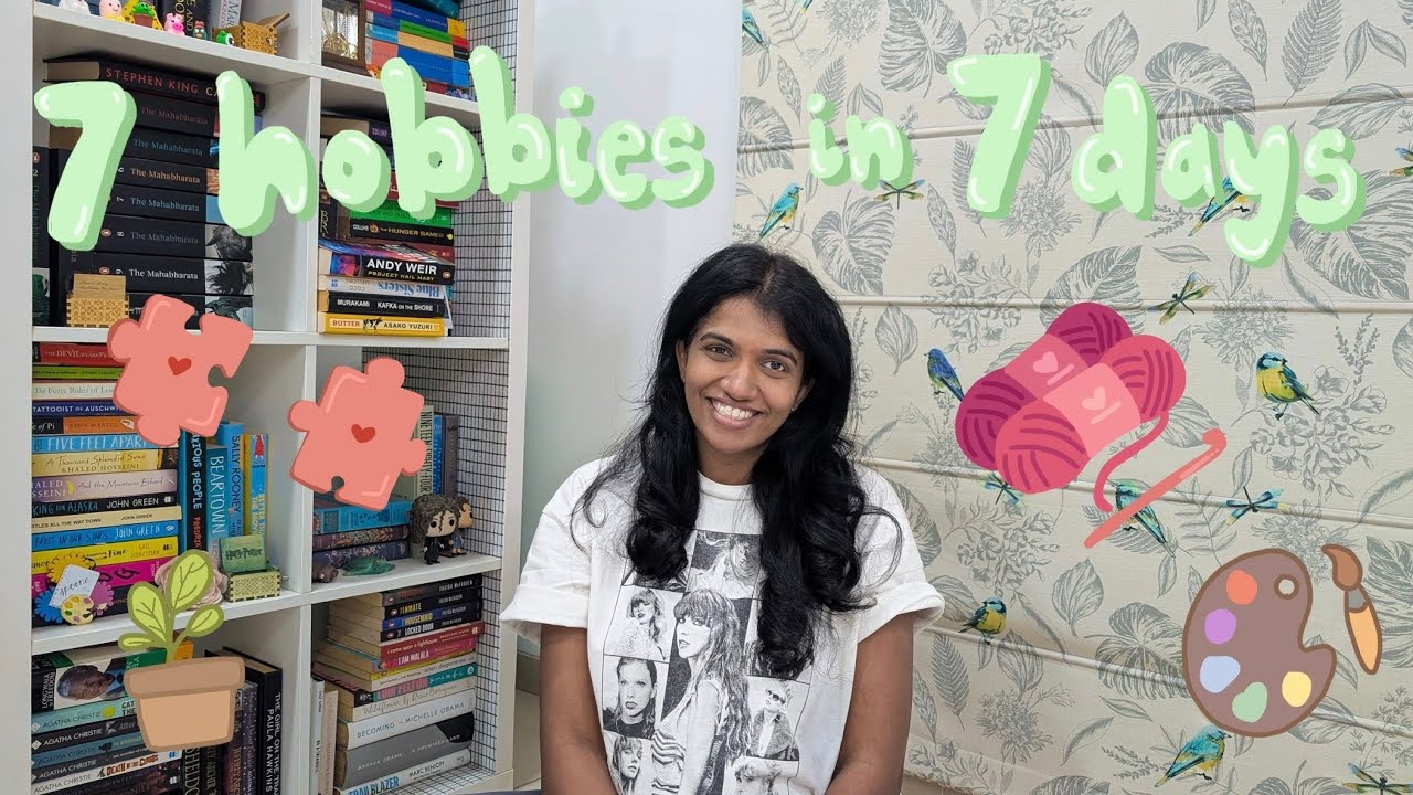 7 hobbies in 7 days!! - YouTube