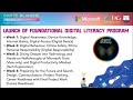 Digital Literacy Foundation Course Batch II - Student [Day 4/20] | Cybersecurity and online safety