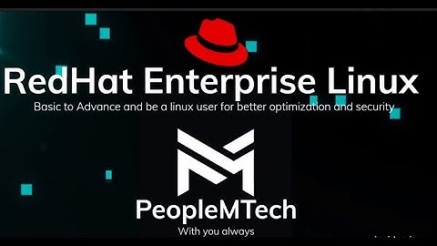 Working With CLI RedHat Enterprise Linux 8.4 Part 1 | 2022 | PeopleMTech