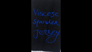 VISCOSE SPANDEX JERSEY II KNIT FABRIC ll circular knitted fabric