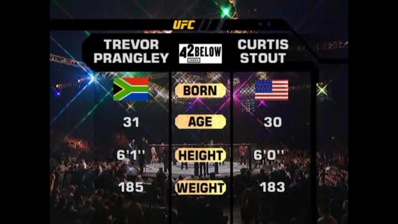 Trevor Prangley vs Curtis Stout