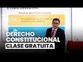 Clase gratuita sobre derecho constitucional  oscar pazo