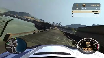 NFS MW Circuit #22 Bay Bridge 1st Lap 1:11.617 BMW No Nos Online by The Red Dragon