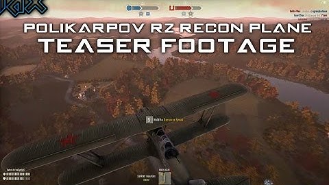 Heroes & Generals ✮ Polikarpov R-Z Recon Plane Teaser