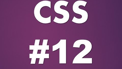 Curso de CSS y CSS3 - DISEÑANDO UNA PAGINA !! parte 1 - Video #12