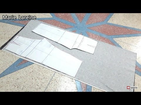 درس وتفصيل البنطلون الأساسي الرسمي النسائي الملكة ميمي