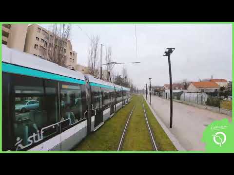 En cabine sur la ligne T8 | RATP